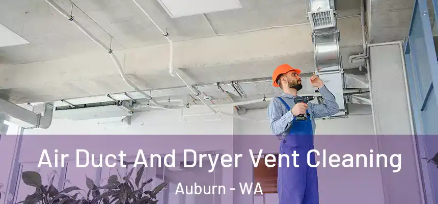 Air Duct And Dryer Vent Cleaning Auburn - WA