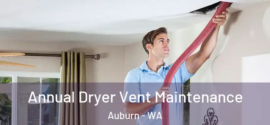 Annual Dryer Vent Maintenance Auburn - WA