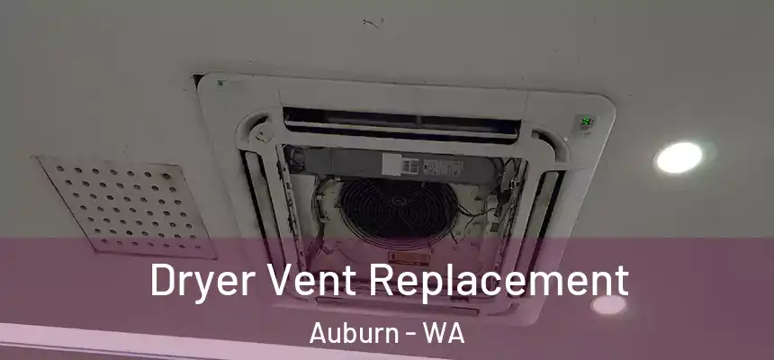 Dryer Vent Replacement Auburn - WA